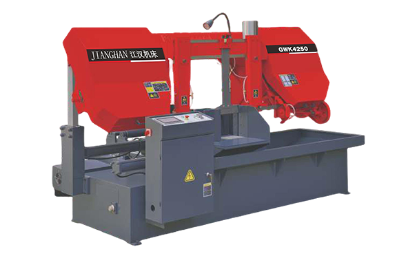 雷州GWK4250数控双柱卧式带锯床